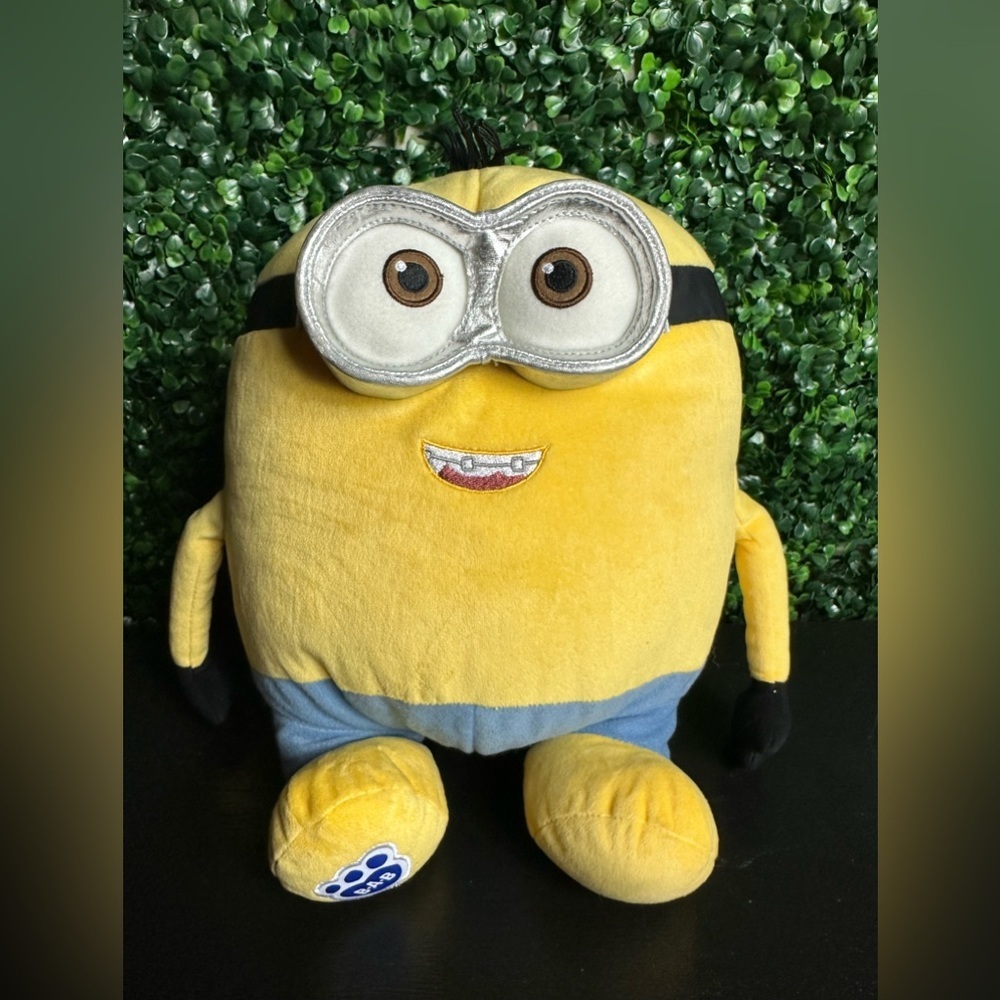 BUILD A BEAR Minion BOB Stuffed Animal Plush BABW